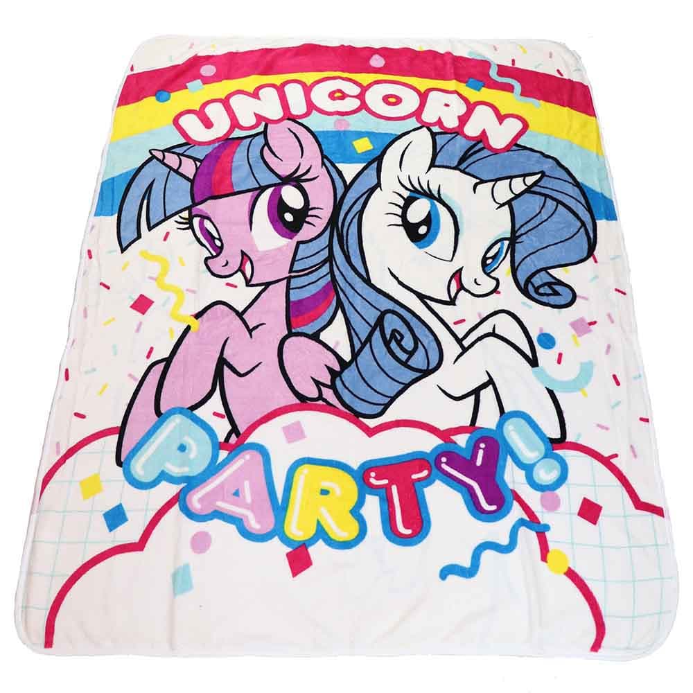 Hasbro MLP Coral Fleece Travel Blanket 120cm × 140cm