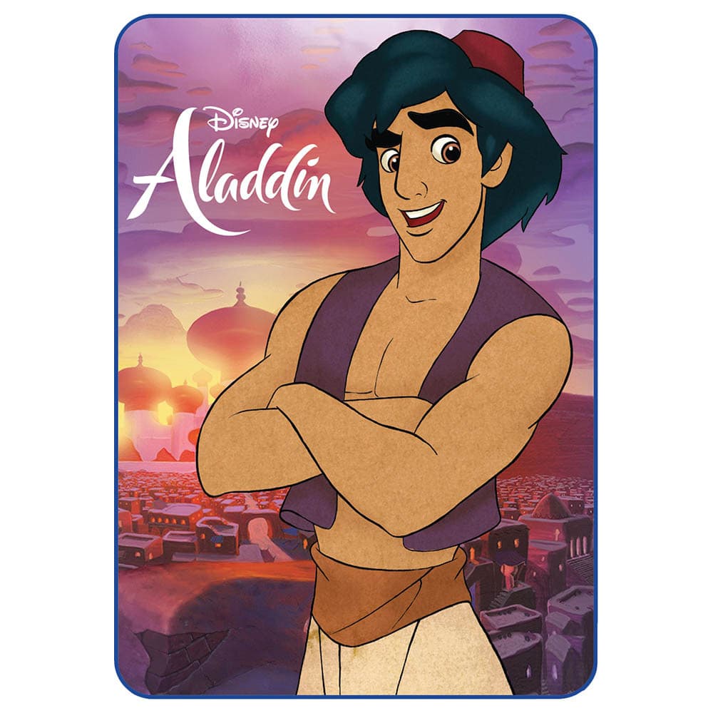 Disney Aladdin Design Flannel Blanket 160x220 cm