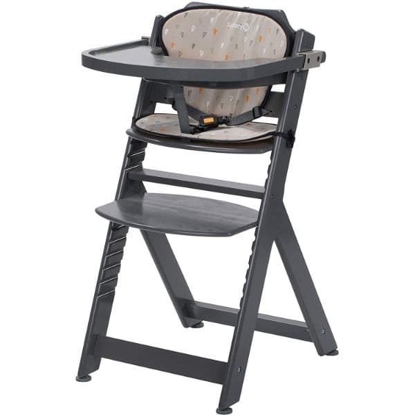 Safety 1st Timba High Chair with Cushion Warm Grey