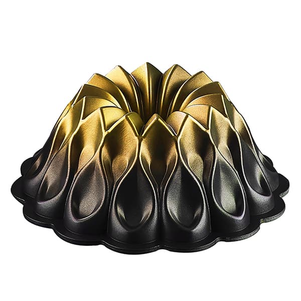 OMS Gulu Framed Granite Cake Mold Gold