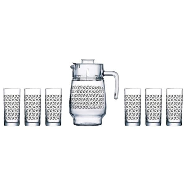 Luminarc Aldawin Tivoli Drink Set of 7