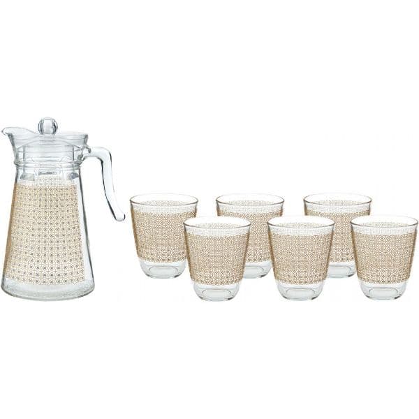 Luminarc Galaxy Gold Drink Set of 7