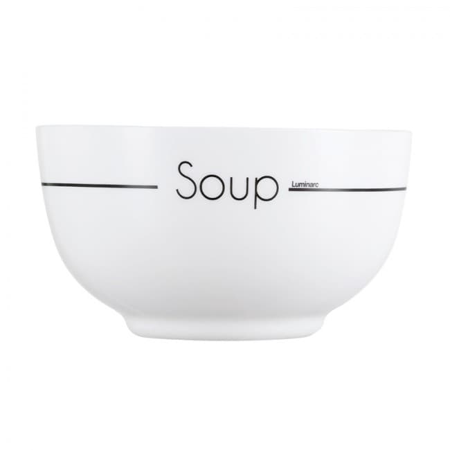Luminarc White Bowl Soup 750ml