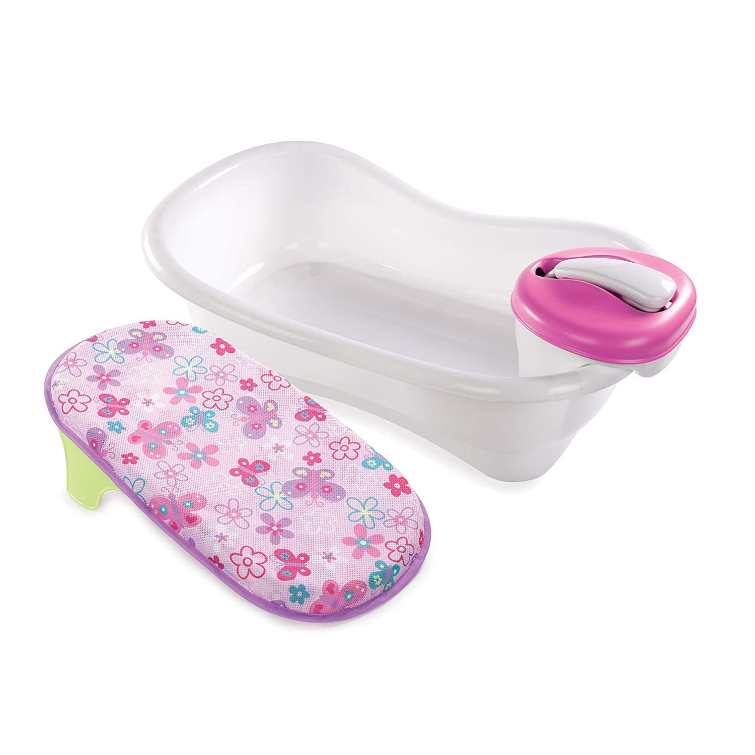 Summer Infant Newborn-to-Toddler Bath Center & Shower - Pink