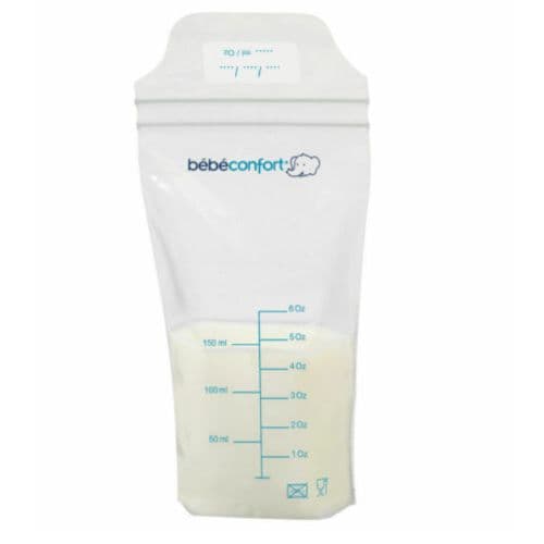 Bebeconfort Breastmilk Presterlised Bags Of Conservation