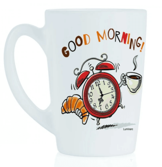 Luminarc New Morning Alarm Mug 320ml