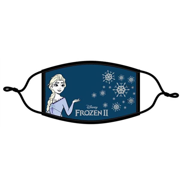 Disney Frozen 3 Layers Face Mask Set of 3 pcs Re-usable 2 Size: XS (4-6-Yrs)