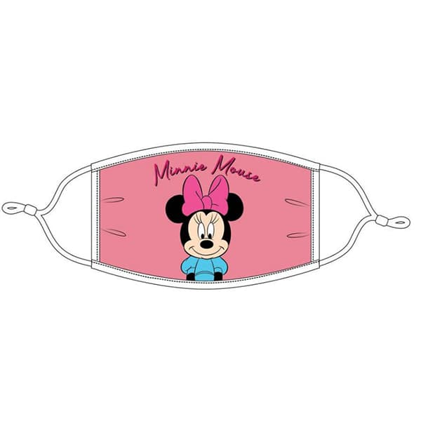 Disney Minnie Mouse 3 Layers Face Mask Set of 3 pcs Re-usable 2 Size: S (7-12-Yrs)