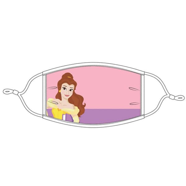 Disney Princess 3 Layers Face Mask Set of 3 pcs Re-usable 2 Size: XS (4-6-Yrs)