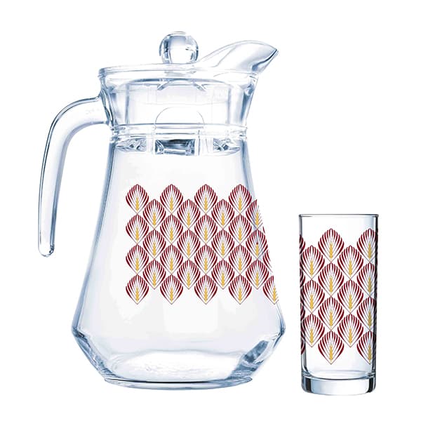Endura Ruby Amsterdam Drink Set of 7