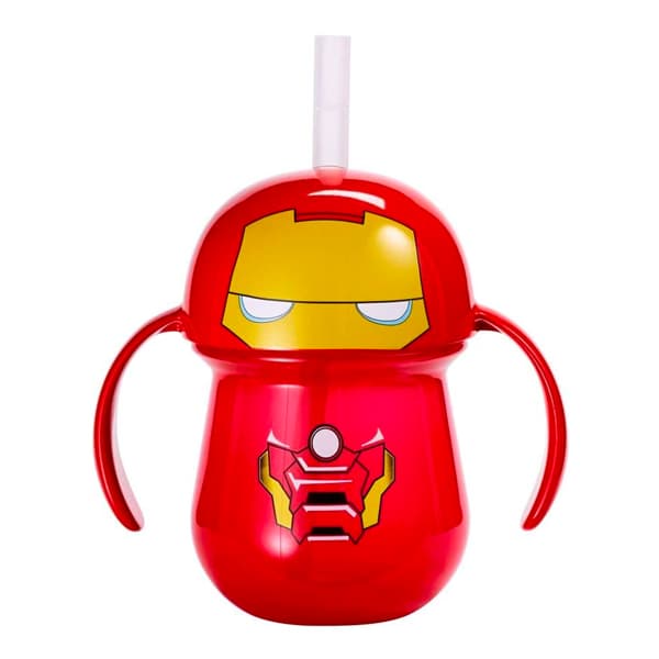 Iron Man Sculpted Trainer Cup With Handles