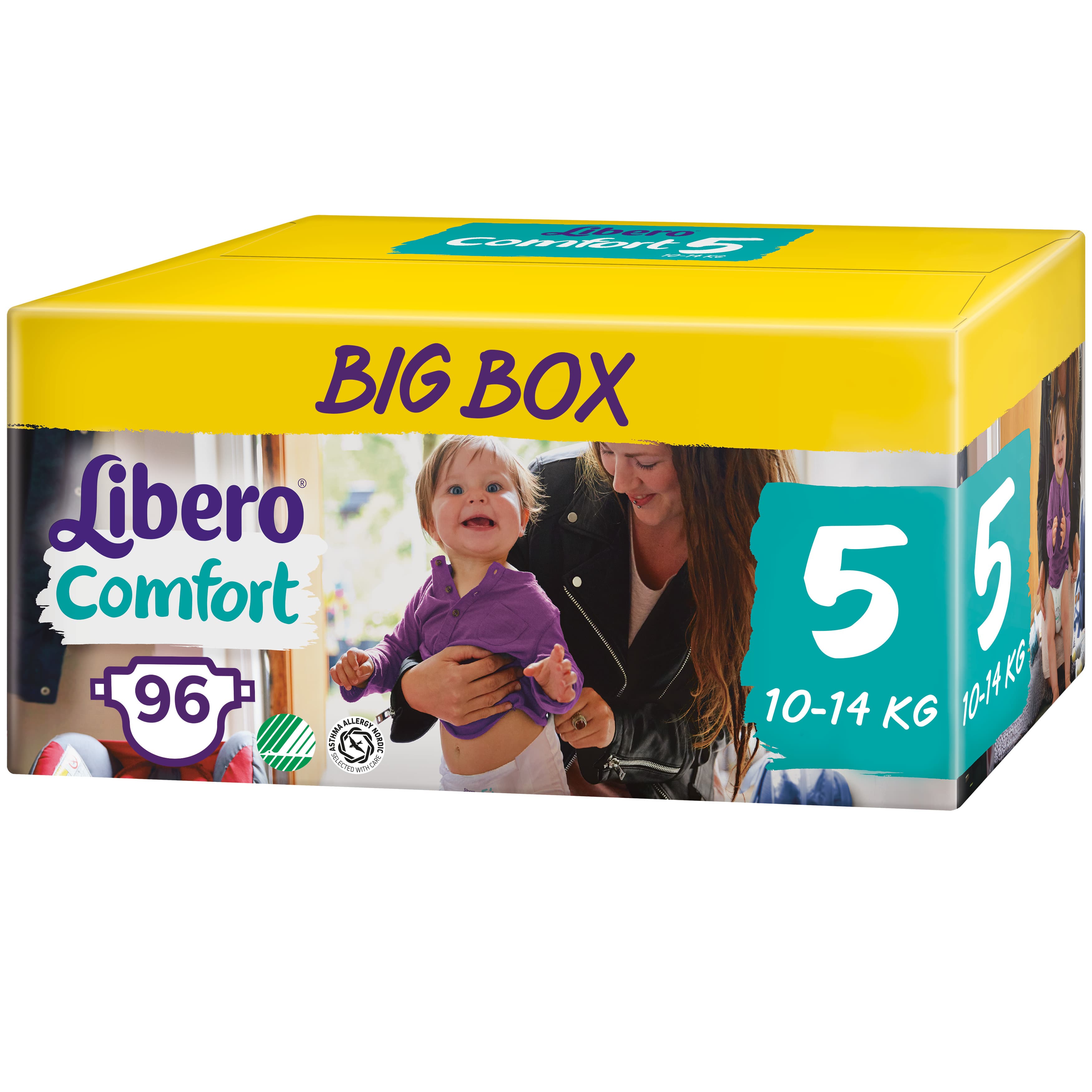 Libero Daipers Comfort 5 - 10-14 Kg Promo Box (48 x 2 = 96 Pcs)