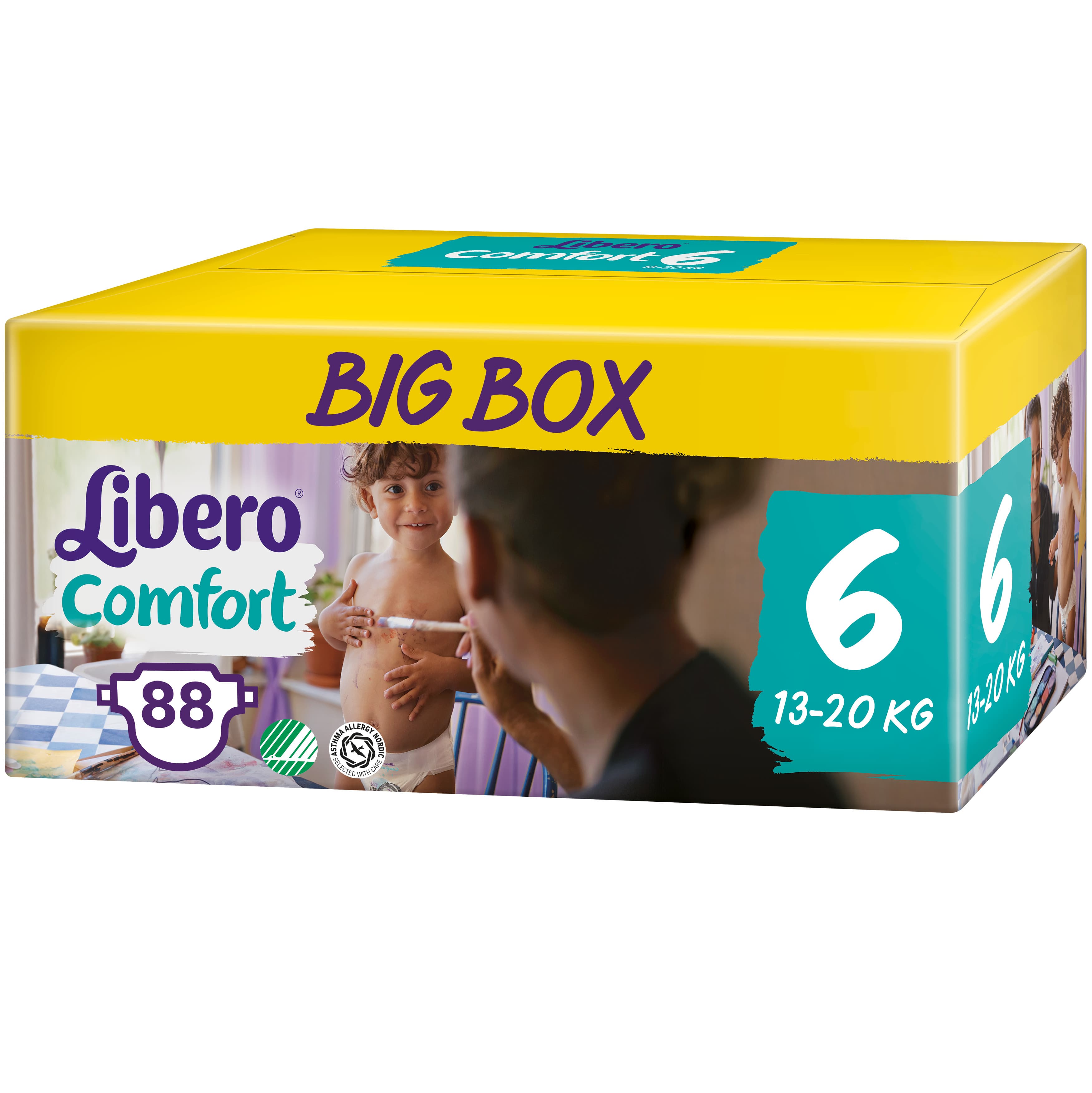 Libero Daipers Comfort 6 - 13-20 Kg Promo Box (44 x 2 =88)
