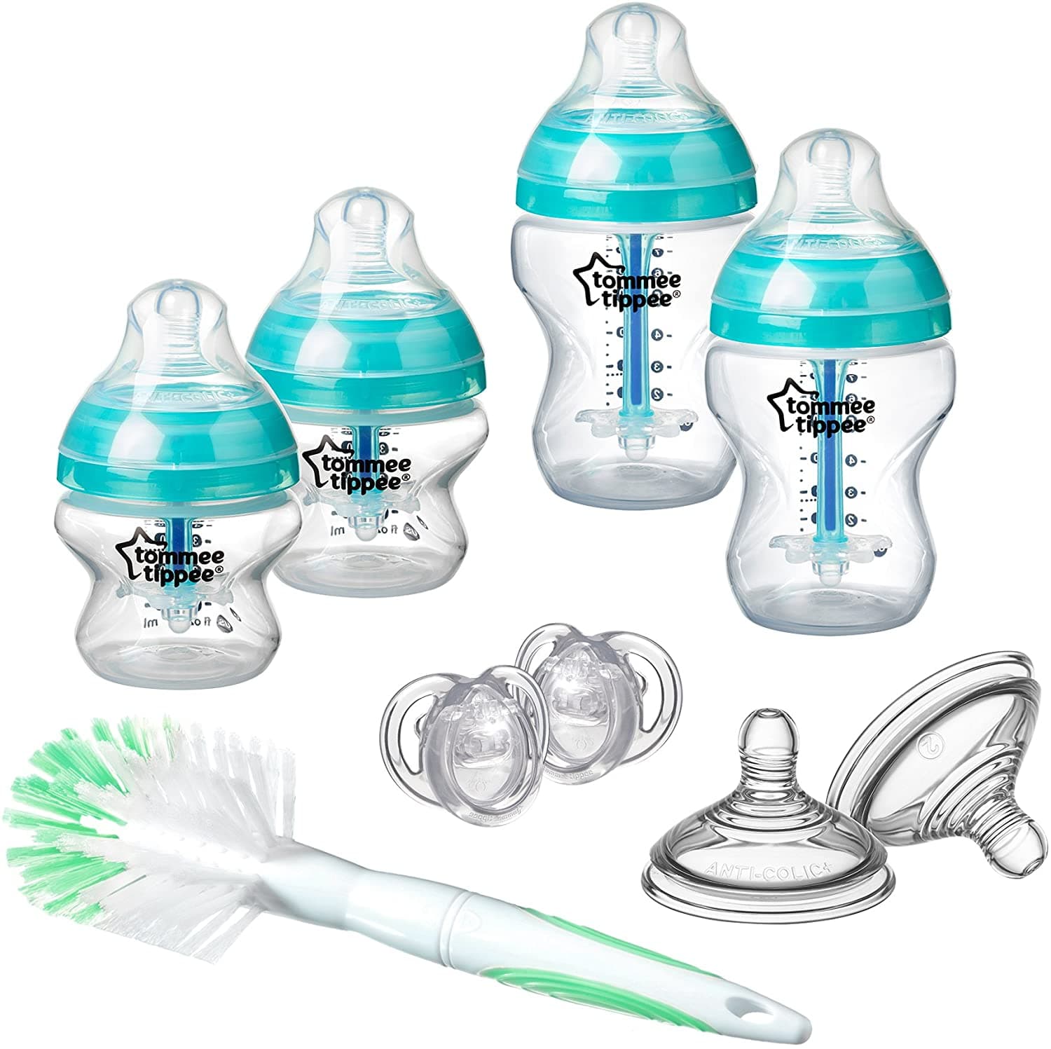 Tommee Tippee Advanced Anti-Colic Feeding Bottle Kit - Blue