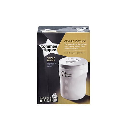 Tommee Tippee Single Bottle Travel Steriliser 260ml