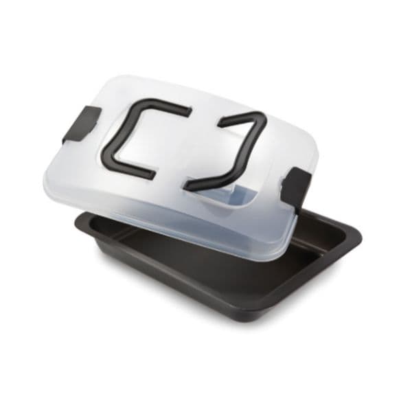 Guardini Bake Away Baking mould with carrying Lid 24 x 32cm