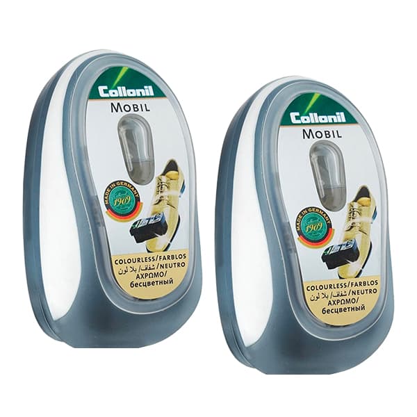 Bundle of 2 Collonil Mobil Sponge with Liquid Colorless