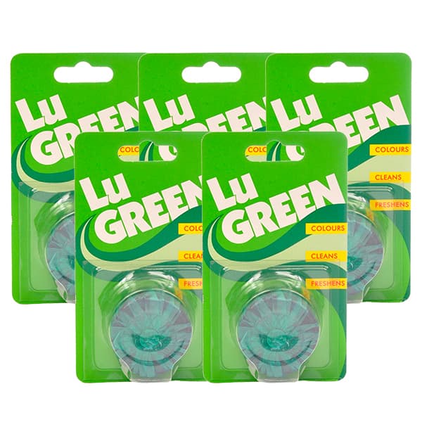 Bundle of 5 BIG D Sanoda Lu Green 4 x 38G