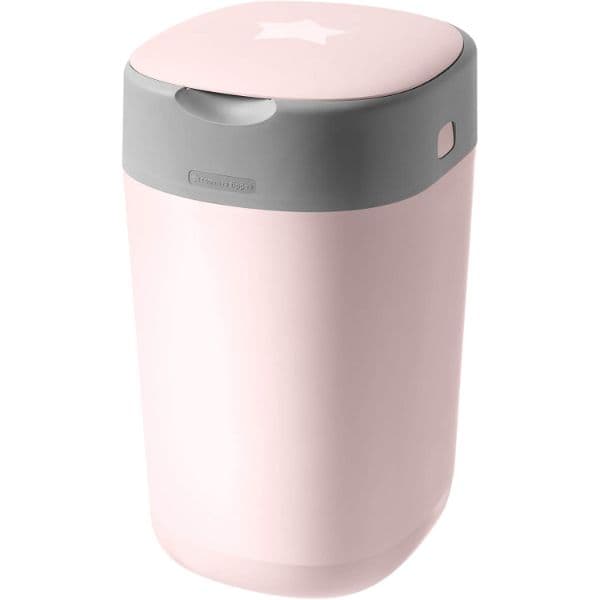 Tommee Tippee Twist & Click Sangenic Nappy Disposal Bin - Pink