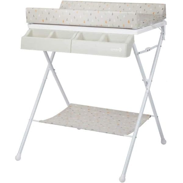 Safety First Baltic 2in1 Foldable Changing & Bathing Unit Warm Gray