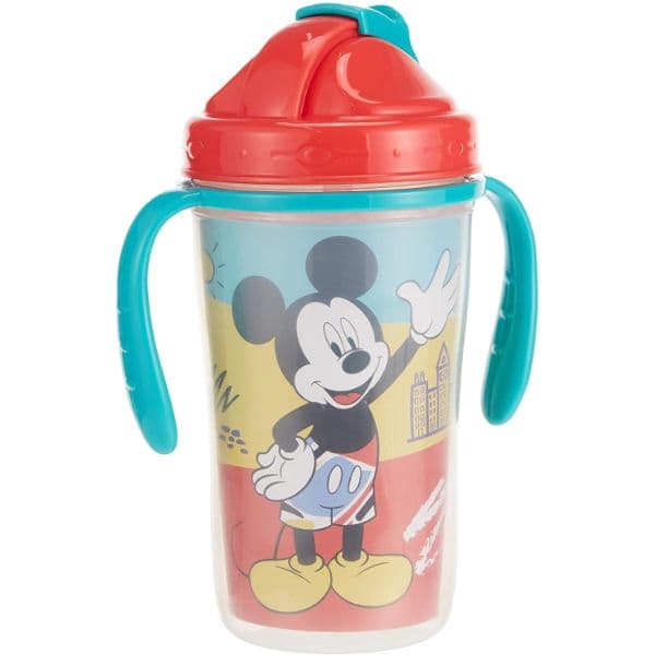Disney Mickey 10oz Insulated Straw Tup Sippy Cup