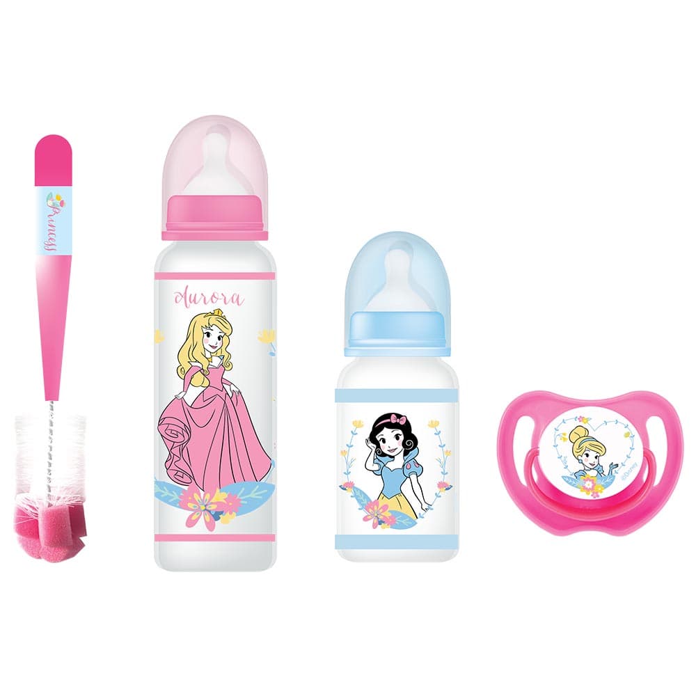 Disney Princess Baby 4 Pcs Gift Feeding Set 0+ Months