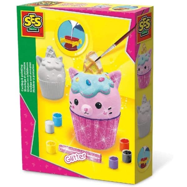 SES Creative Uni-Kitty Cupcake Painting & Casting