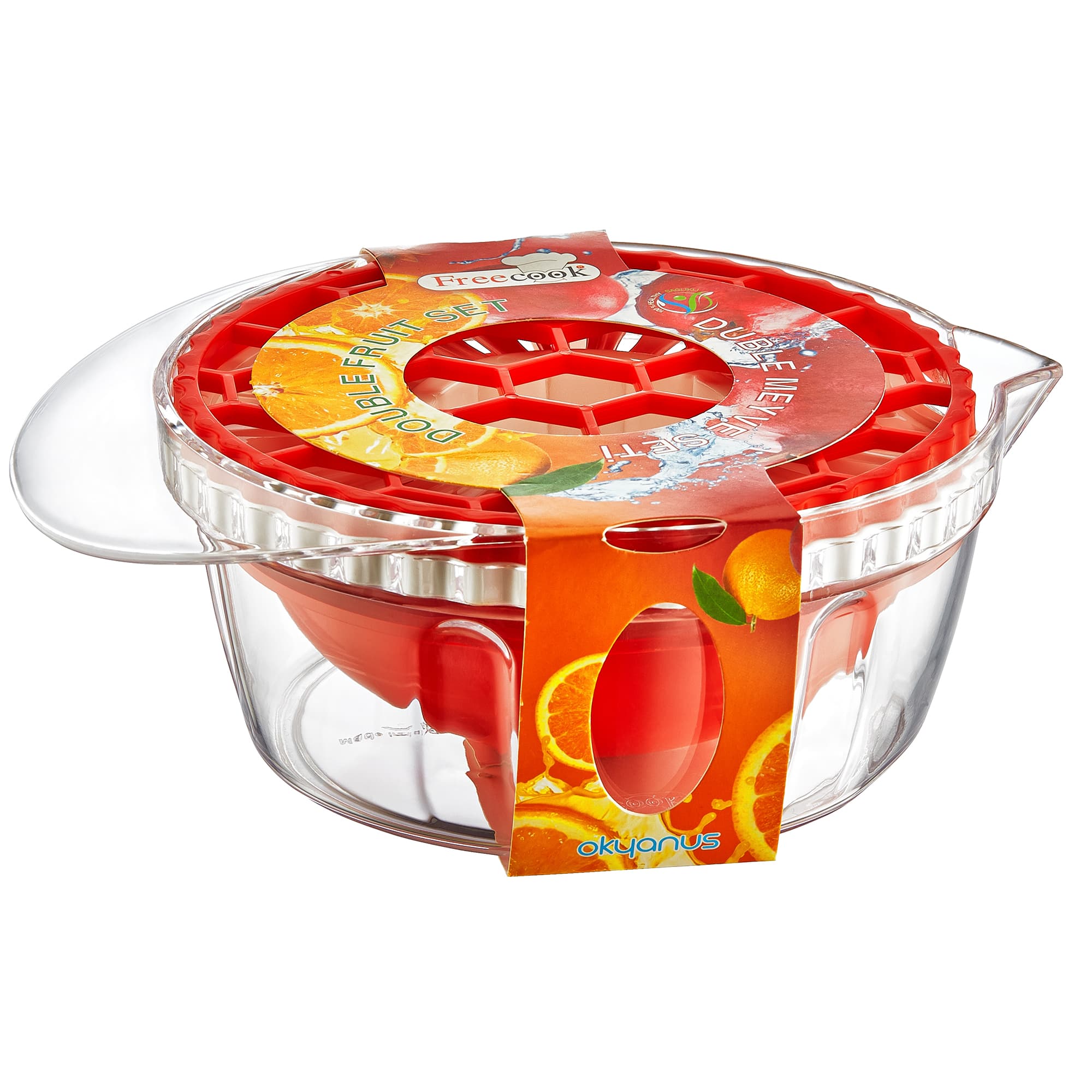 Okyanus Double Fruit Set (700 ml)