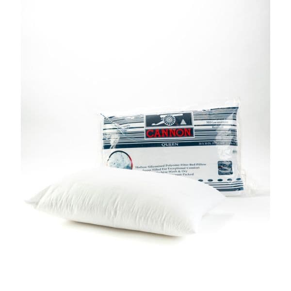 Cannon Ball Fiber Pressed Pillow with Poly Cotton Cover
