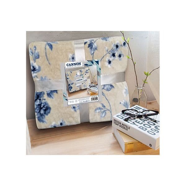 Cannon Premium Printed Flannel Blanket 220x240
