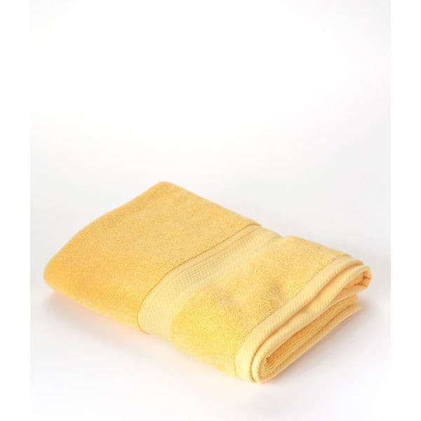 Elegance Plain Towel 70x140cm Yellow