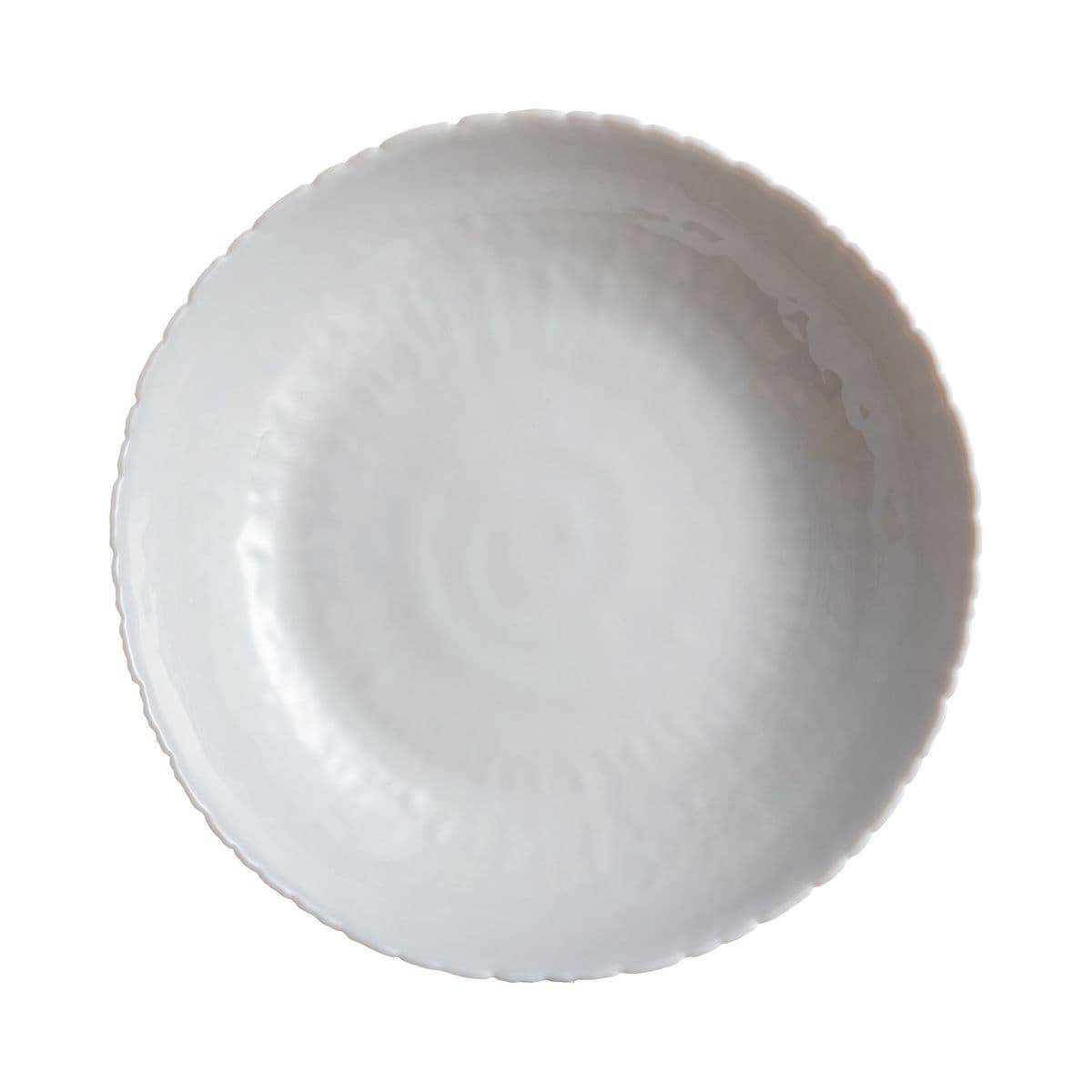 Luminarc Ammonite Dinner Plate 26cm Opal Grey