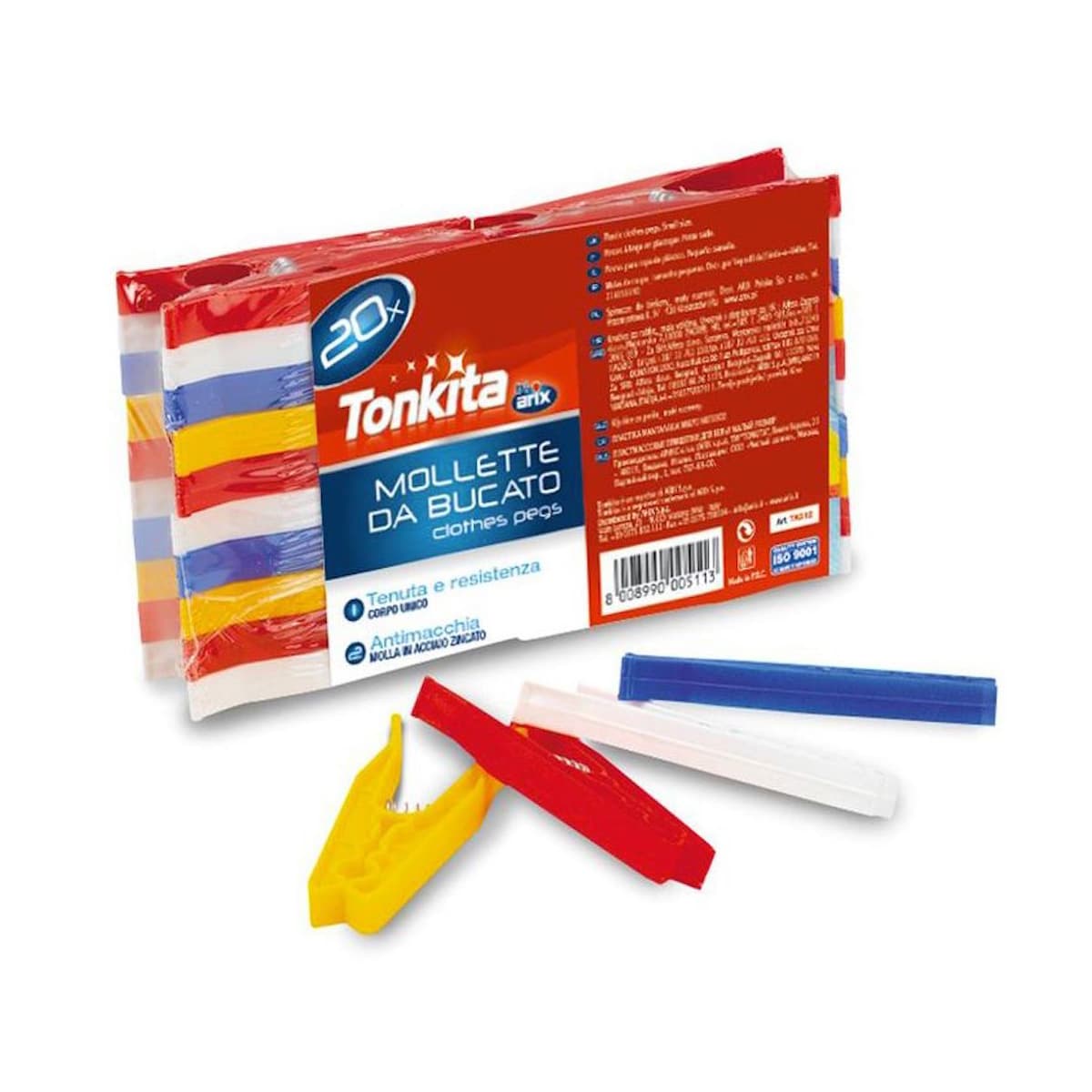 Tonkita Plastic Pegs 20 Pcs (S)