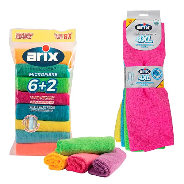Bundle of Arix Floor and Glass Clothes Set of 12