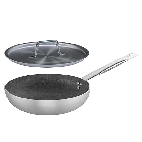 Ballarini Professional Granite Deep Saute Fry Pan 28cm With Lid