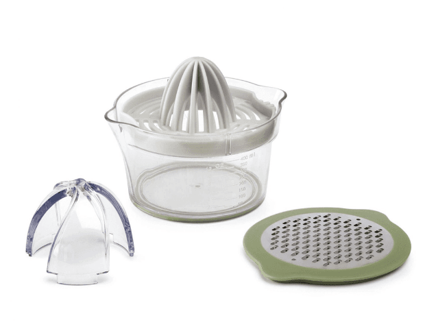 Ghidini vera squeezer and grater set