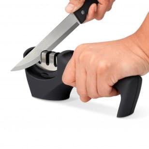 Ghidini Knife Sharpener , Cousre, Fine, and For Ceramic Blades