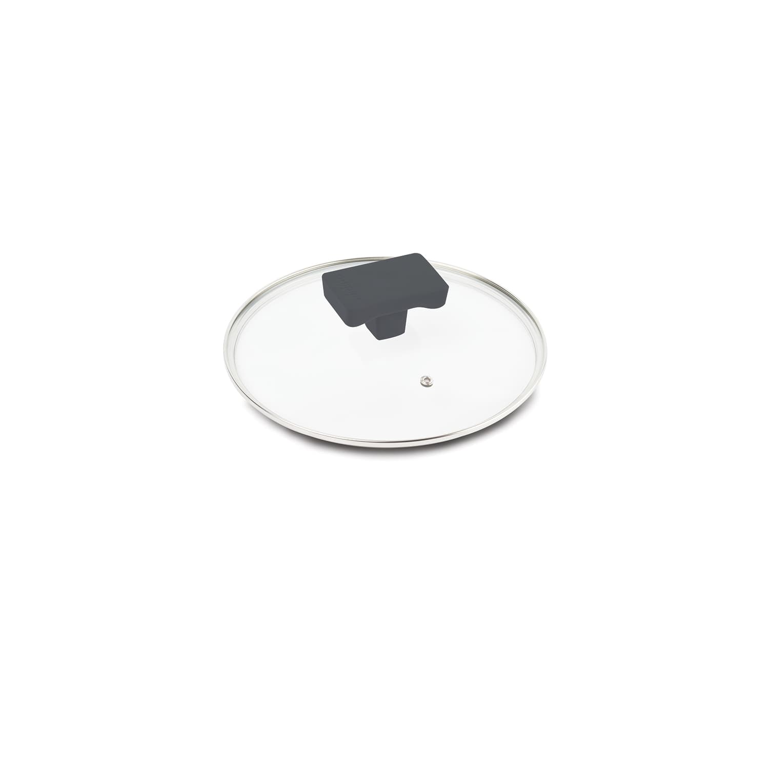Ghidini Viva Glass Lid With S/S Joint and Steam Hole 18CM