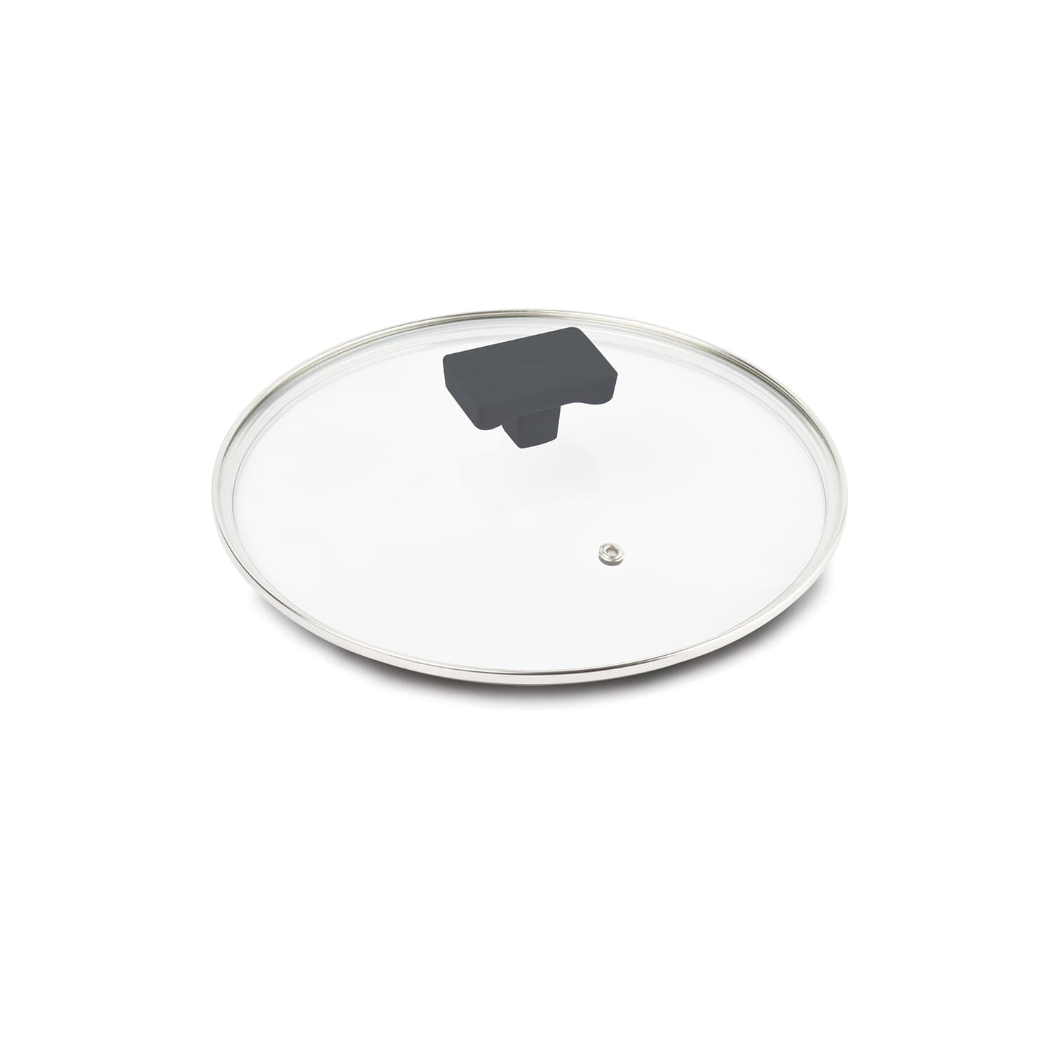 Ghidini Viva Glass Lid With S/S Joint and Steam Hole 24CM
