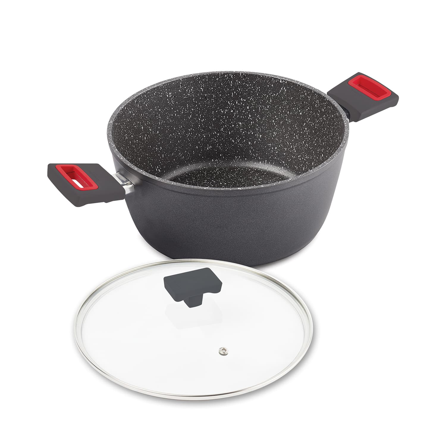Ghidini Viva Casserole with Glass Lid 18cm