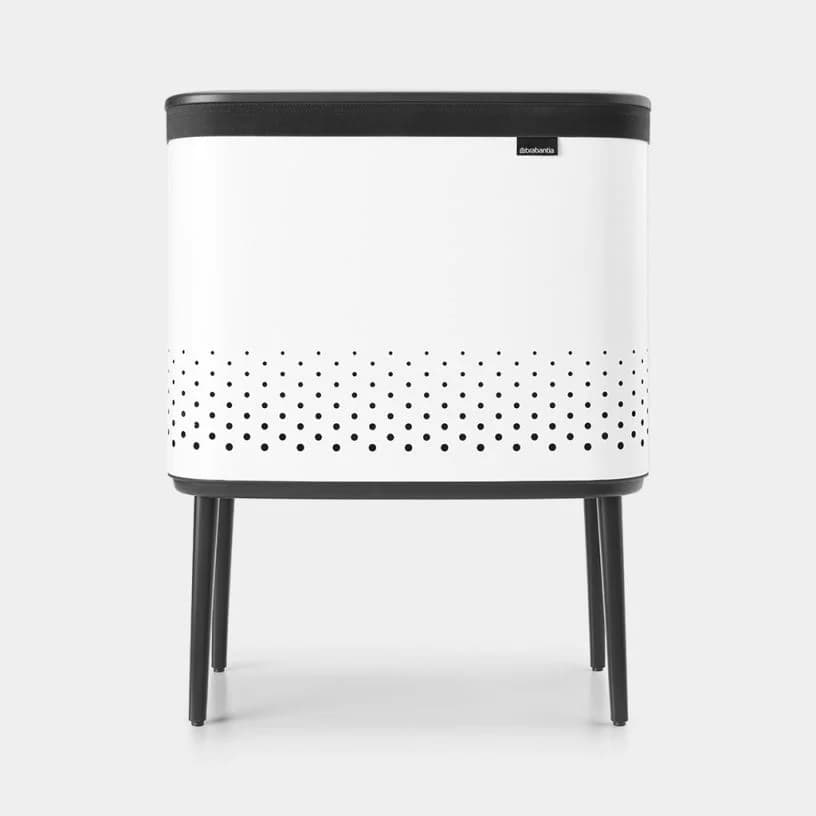 Brabantia Bo Laundry Bin,60lt White