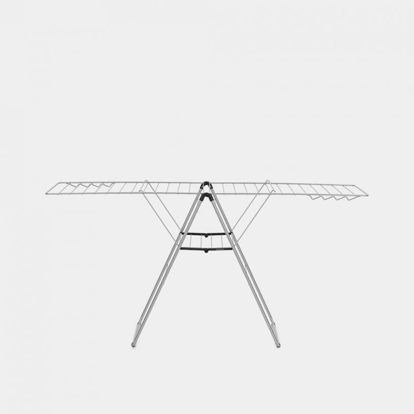 Brabantia Hangon Drying Rack, 25M, Metallic Grey