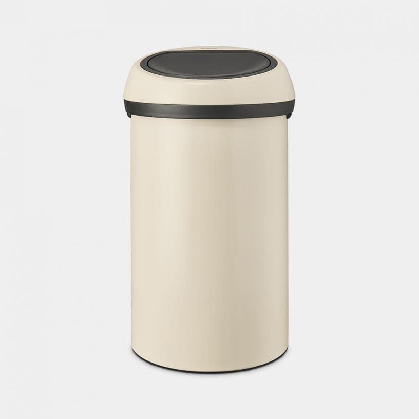 Brabantia Touch Bin, 60L, Soft Beige
