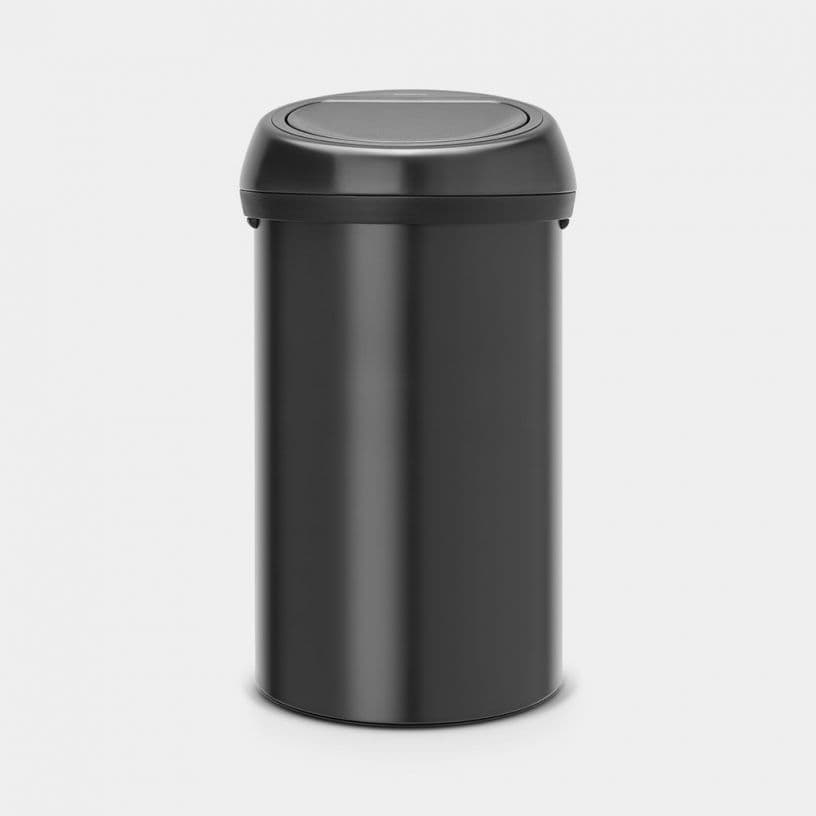 Brabantia Touch Bin, 60L, Matt Black