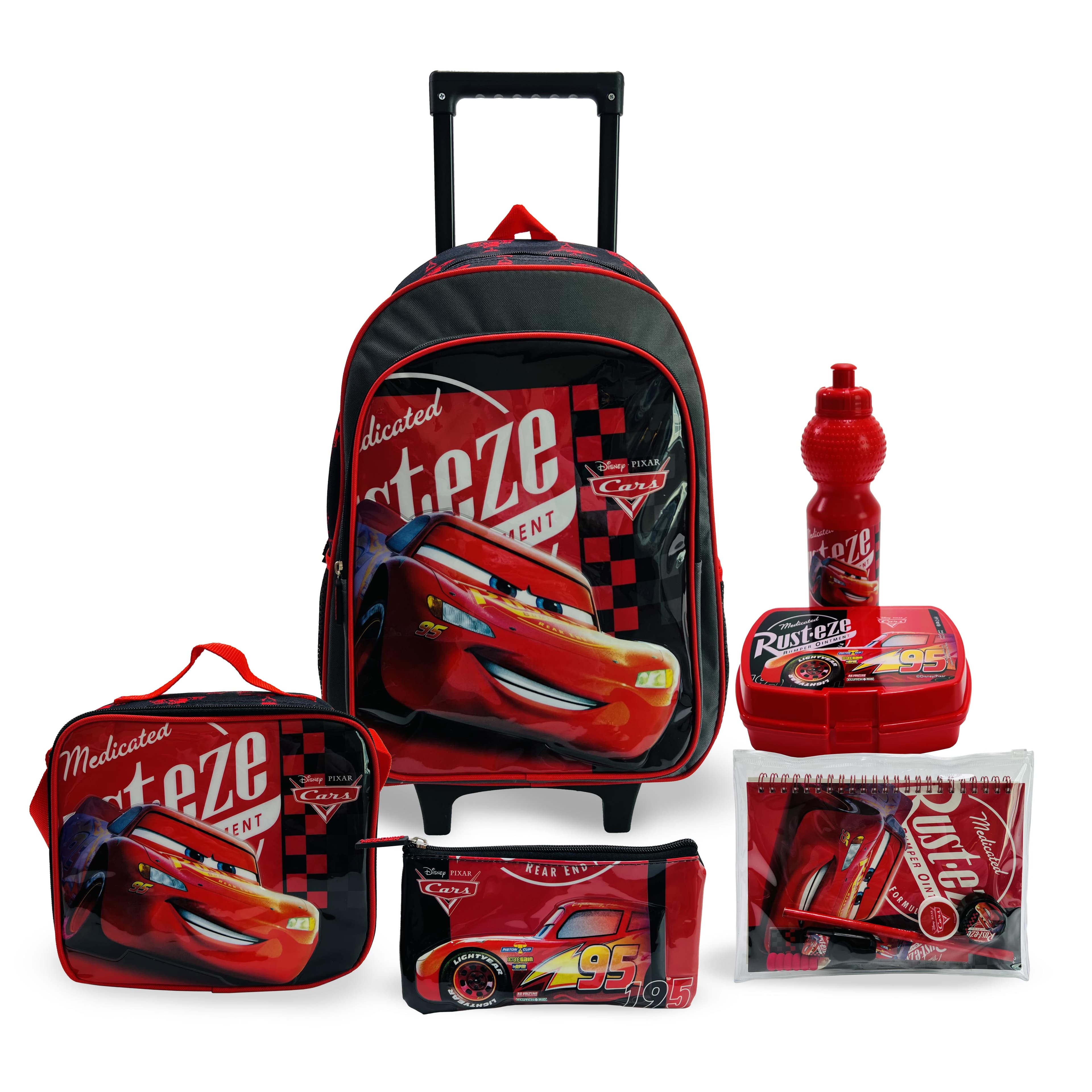 Disney Cars 6 in 1 ALL Inclusive School Set BTS