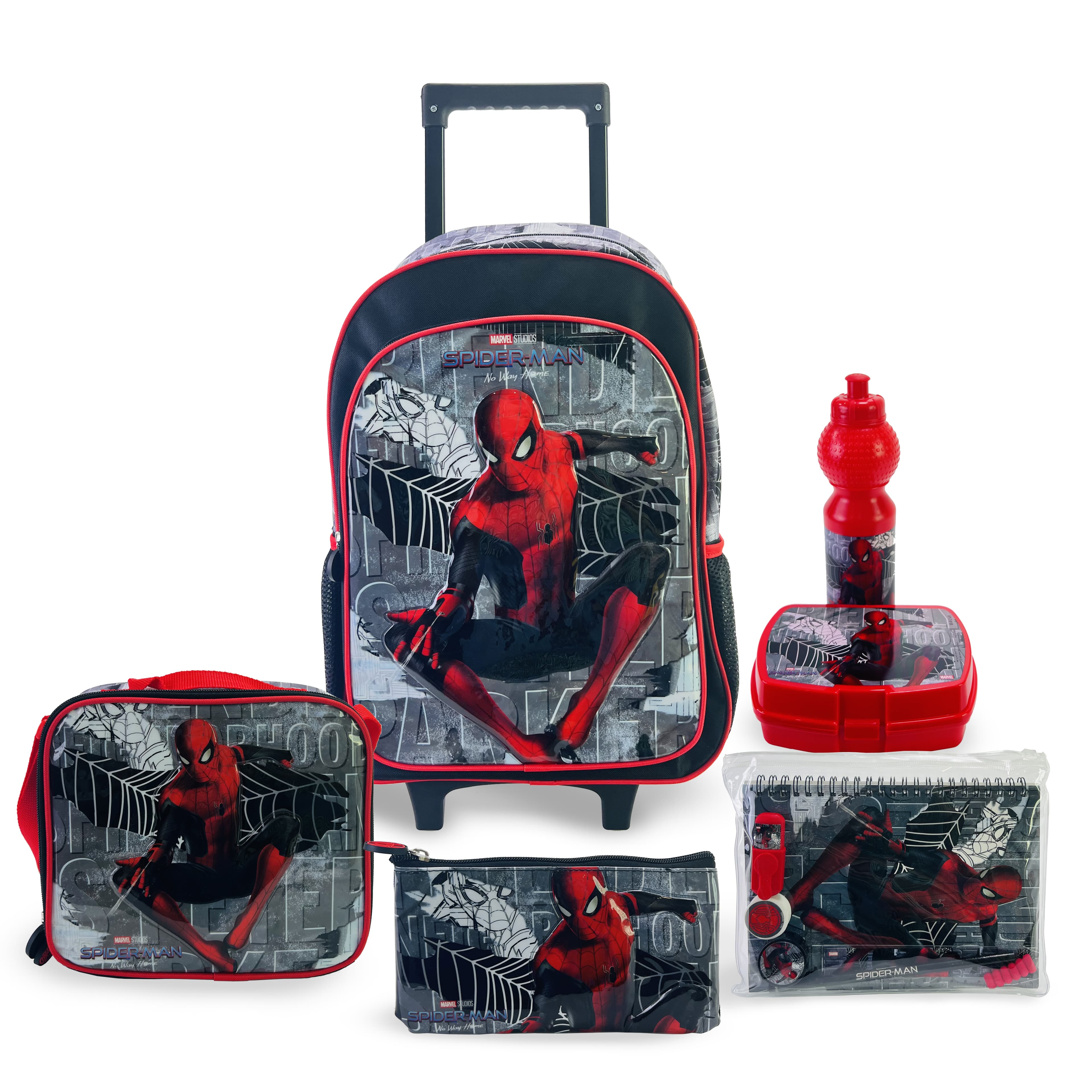 Spiderman 6 in 1 ALL Inclusive School Set BTS