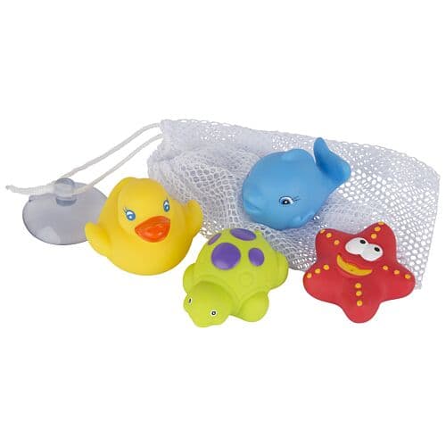 Playgro Floating Friends Bath Fun & Storage Set - Fully Sealed