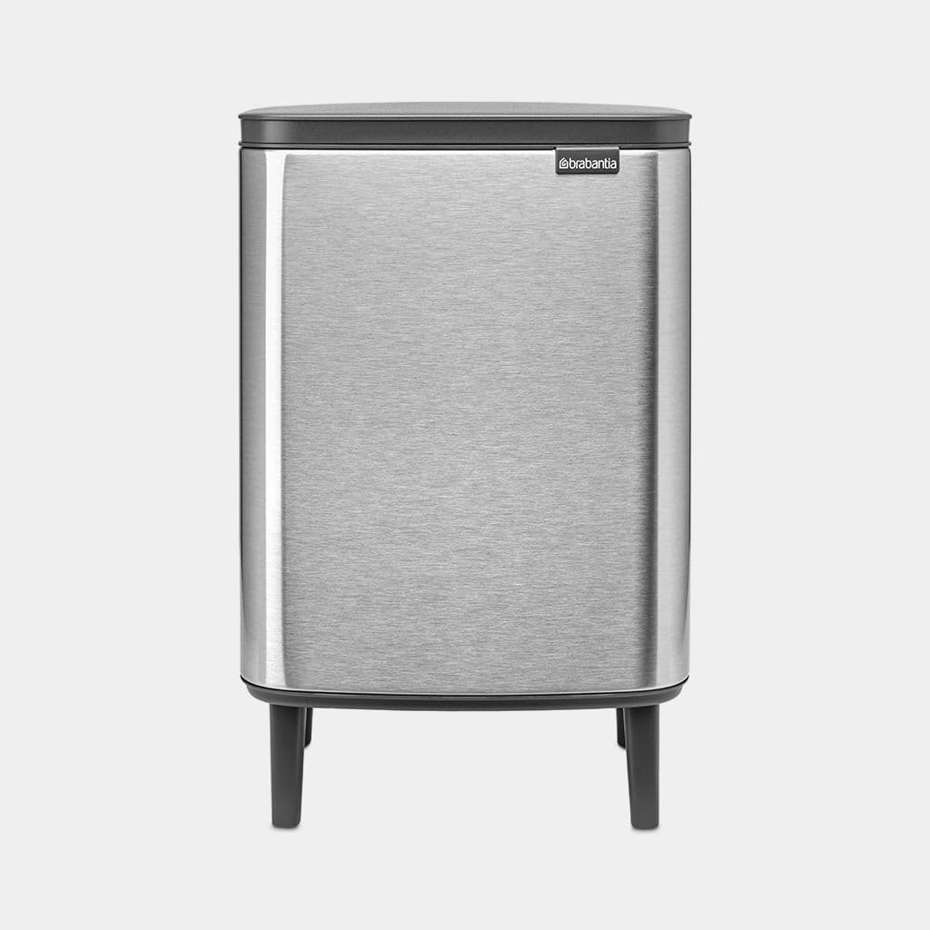 Brabantia Bo Waste Bin Hi 12 Ltr - Matt Steel FPP