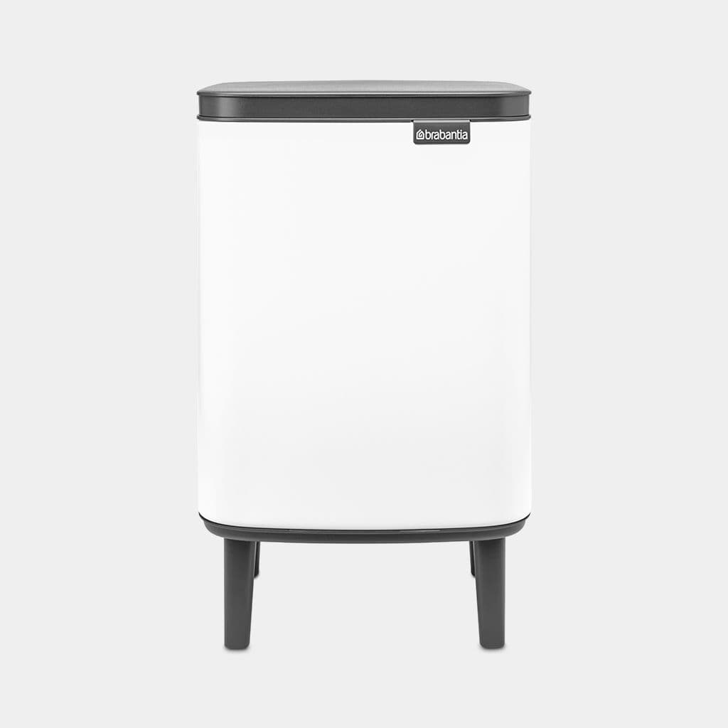 Brabantia Bo Waste Bin Hi 7 Ltr - White