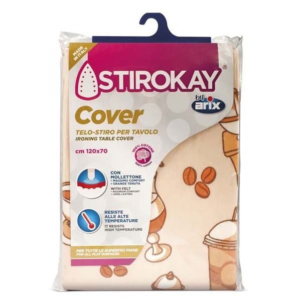 Arix Triplex Iron Board Cover Cotton+Felt 120x70cm